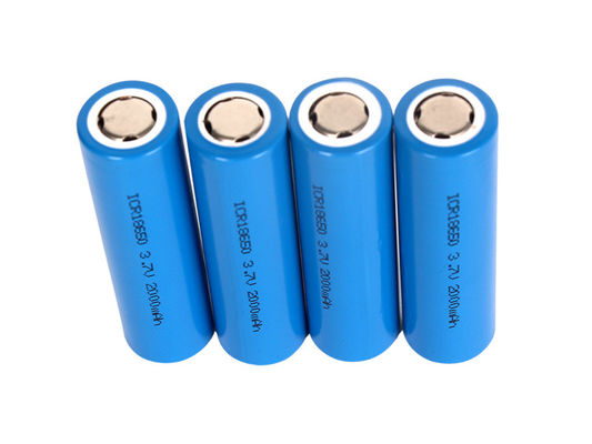 Buy 2200mAh 2600mAh 3C High Discharge Rate Lithium Ion Battery 18650 3.7V online manufacture