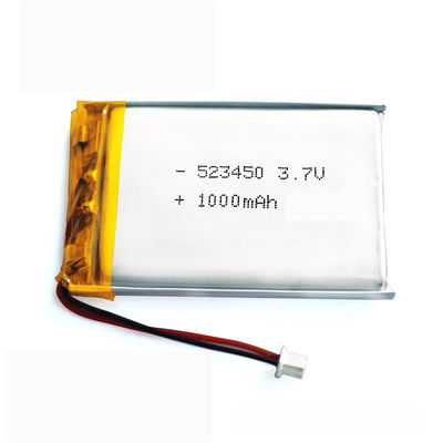 Buy KC IEC62133 Certified 3.7V 1000mAh Lithium Polymer Battery Pack Lipo Battery for Temperature Recorder online manufacture