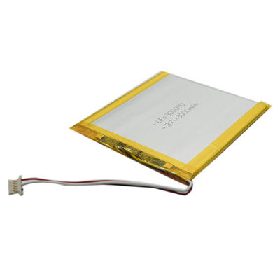 Buy 3.7V 3000mAh Lithium Polymer Battery with 500 Cycles and Wire Connector PCM NTC online manufacture