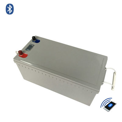Buy 12V 200Ah Lithium Iron Phosphate Battery with Bluetooth and 2000 Cycles for Solar Energy Storage online manufacture