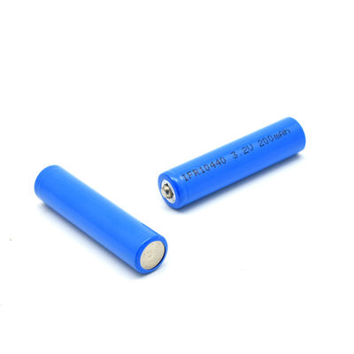 Buy IFR10440 Lifepo4 Battery Cell 3.2v 200mAh LFP Cylindrical Cells online manufacture
