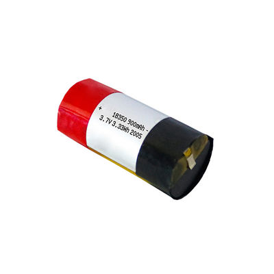 Buy MSDS 900mAh 3.7 V 18350 Battery 10c Cylindrical Lithium Ion Cell online manufacture
