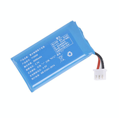 Buy UL 113056 3.7V 2000mAh Rechargeable Lipo Battery For Wearable Device online manufacture