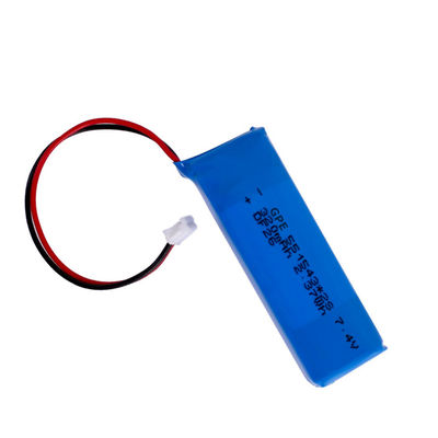 Buy 7.4V 320mAh 500 Cycle Life Lithium Polymer Battery Pack Rechargeable LiPo Battery for Toys and Home Appliances online manufacture