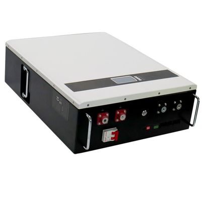 Buy Home Solar Energy Storage 5KWh Wall-Mounted LiFePO4 Battery 51.2V 100Ah online manufacture