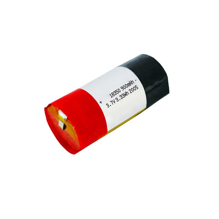 3.7V Lipo 10C Rechargeable 18350 Battery 900mAh For E Cigarette