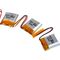 601818 Lithium Polymer Rechargeable Battery , 3.7V Li Polymer Cell 160mAh