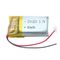 Rechargeable Small Size 501220 3.7v 80mah Lithium Polymer Battery For BT Headset CB KC