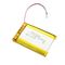 603044 Rechargeable Battery Pack  3.7V 800mAh Lithium Ion Li Polymer Battery