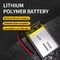 KC CB IEC62133 approved Rechargeable Lipo Battery 3.7V 500mAh 752035