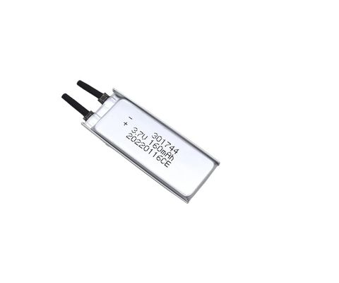 3.7V 160mAh 500 Cycle Life Lithium Polymer Battery for Beauty Device