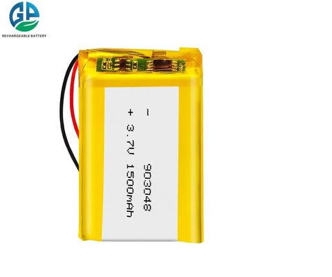 RoHS KC Lipo Battery Pack 3.7V 1000mAh with 500 Times Cycle Life for Reliable Power Supply