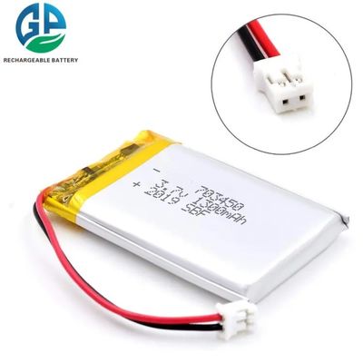 3.7V 480mAh Lithium Polymer Battery Pack with 500times Cycle Life for Beauty Devices