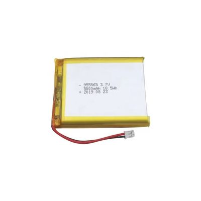 955565 High Capacity 5000mAh 3.7V Lithium Polymer Battery with 500 Cycles for Digital Products