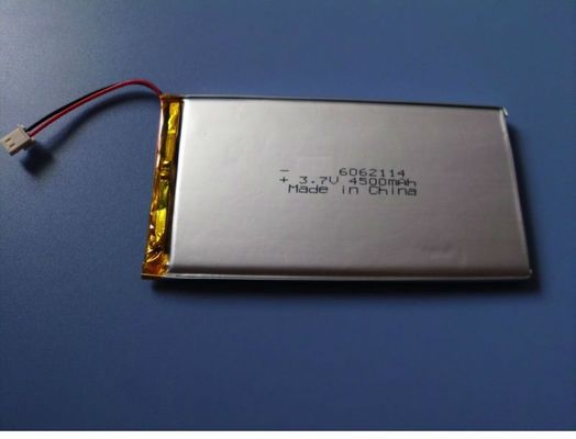 6062114 3.7V 4500mAh Lithium Ion Polymer Battery Pack with 500 Times Cycle Life Li Poly Rechargeable Battery