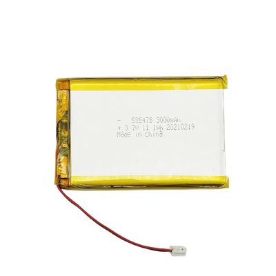585478 3.7v 3000mah Lipo Lithium Ion Polymer Battery For Home Appliances