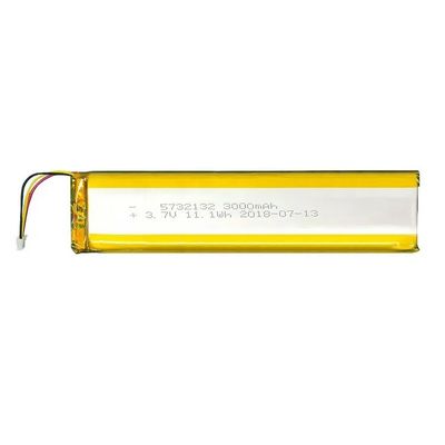 KC Certified 3.7V 3000mAh Lithium Polymer Battery Rechargeable LiPo Battery for Car GPS and Power Bank