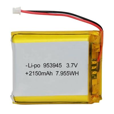 3.7V 2150mAh Li Polymer Battery 953945 Rechargeable Lithium Polymer Lipo Battery for Laptops
