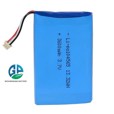 104565 3.7v 3600mah Li Polymer Battery For Power Bank Electronics