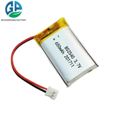 3.7V 650mAh 500times Rechargeable Lithium Polymer Battery LiPo Battery for Digital Products