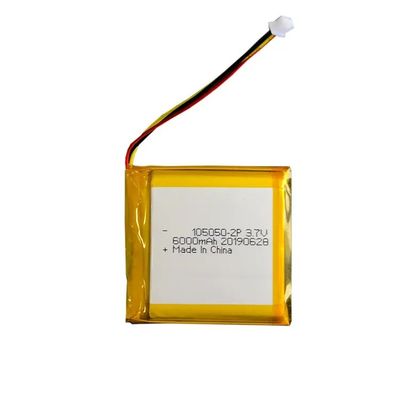 IEC62133 Certified 6000mAh Lithium Polymer Battery Pack Custom Design Li Polymer Rechargeable Battery