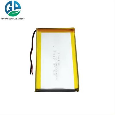 KC CB IEC62133 Li Polymer Rechargeable Battery High Capacity Lipo Battery 1160100 3.7V 9000mAh