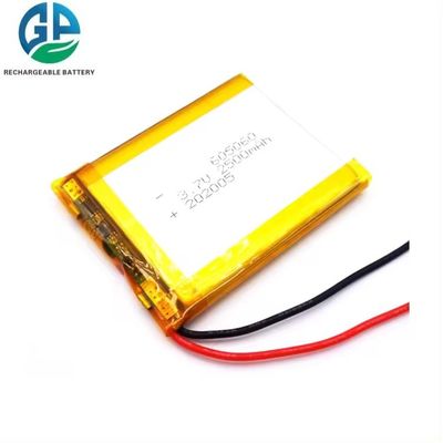 KC Rechargeable 3.7v Lithium Polymer Battery Li Ion Lipo Battery 2500mah 605060