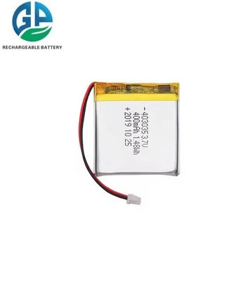 KC Approved 3.7V Li Poly Rechargeable Battery 403035 400mah For Smart Device
