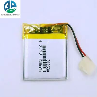 302530 3.7V 200Mah  Lithium Battery Rechargeable KC UN38.3 Certified