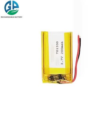 Small 3.7 Volt 701330 200mah Li Polymer Battery For Electronic Toy  Handheld Disinfection Product Battery