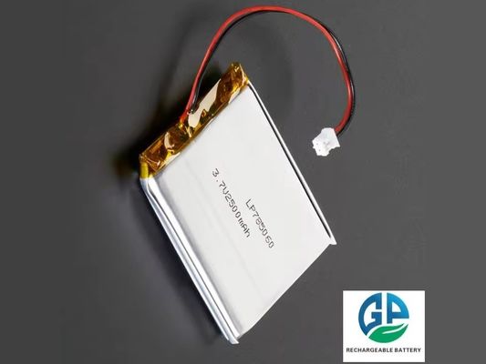 KC 3.7V 2500mAh Lithium Polymer Battery Pack with 500 Times Cycle Life for Digital Products