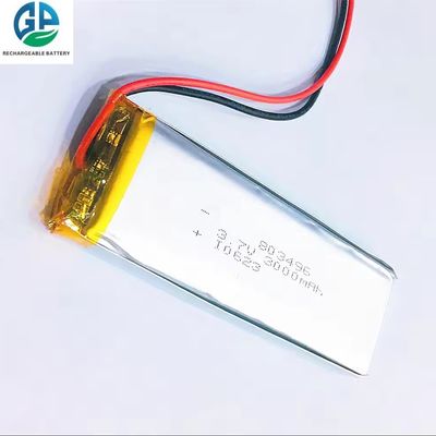 High Discharge Rate 30C 3000mAh 3.7V Lithium Polymer Battery Pack Lipo Battery for Remote Control