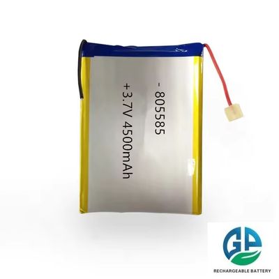 High Capacity 3.7V 4500mAh Lithium Ion Polymer Battery 805585 Li Poly Rechargeable Battery