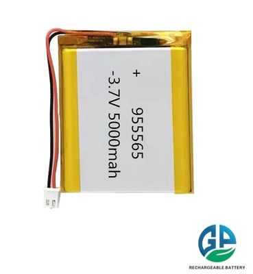 High Capacity High Cycle Time Lipo Battery Rechargeable Batteries 955565 3.7v 5000mah lithium polymer battery