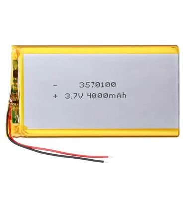 4000mah Lithium Polymer Battery 3.7 V High Power 3.7v 4000mah 3570100 Rechargeable Li Polymer Li Po Lithium Polymer Battery
