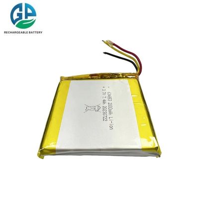 3.7v Rechargeable KC Lithium Polymer Battery 2000mah High Capacity Lipo Battery 634853 3.7v 2000mah