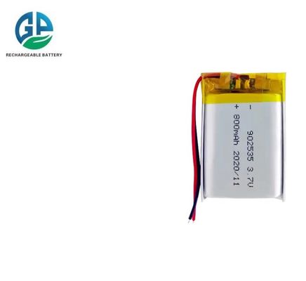 Lithium Polymer Battery Pack High Quality Rechargeable Battery 882535 Battery 902535 Lipo 3.7v 800mah Lithium Polymer Lipo Battery