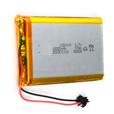 Energy Technology Li Polymer Battery Rechargeable  30C Max60C 3.7v Lipo Battery Rechargeable Li-Polymer 1260110 10000mAh