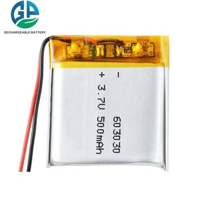 KC IEC62133 Approved 3.7V 550mAh Lithium-Ion Polymer Battery Rechargeable Lipo Battery Pack