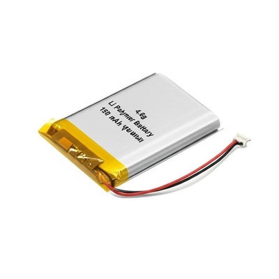 Customized 4.6g Li Polymer Battery with 150mAH Standard Capacity and Lightweight Design