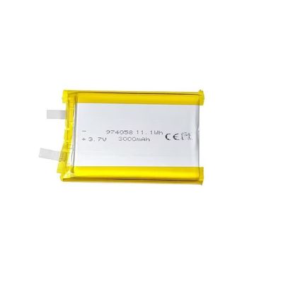 High Discharge Rate 30C 3.7V 3000mAh KC Certified Lipo Battery for Drone and Beauty Devices