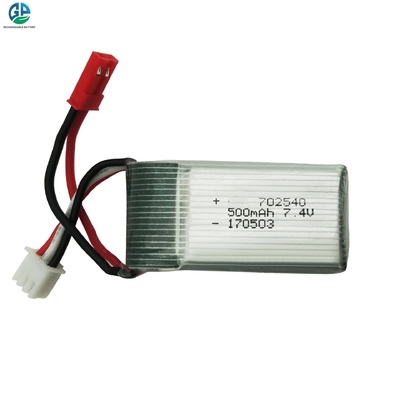 KC approved Lipo Battery 702540 7.4V 25C Rechargeable 500mah Lipo Battery Pack Lithium Polymer 7.4V Rechargeable LP702540 Battery