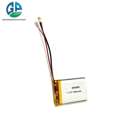 3.7 V 1000mah Lithium Polymer Lipo Rechargeable Battery 503450 Lithium Polymer Cell Battery 3.7volt