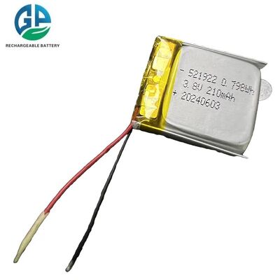 Short Circuit Protection Li Polymer Battery 1000mAh with Overcharge Protection