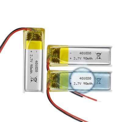 KC Approved 1200mAh Li Polymer Battery 603450 Rechargeable LiPo Pack for Wearables