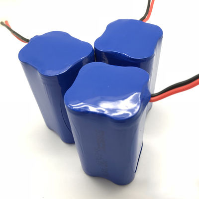 14.8V 3000mAh ICR18650 4S1P Rechargeable Battery Pack with 500 Cycle Life and 16.8V Charging