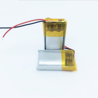 Ultra Small 80Mah Lipo 501020 Li Ion Battery Pack 3.7 V