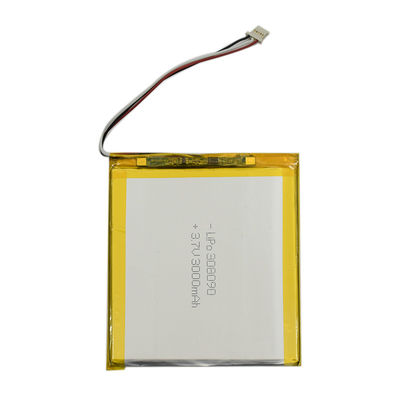 Custom Ultra Thin 3.7V 3000mAh Li Polymer Battery Pack for Smart Devices