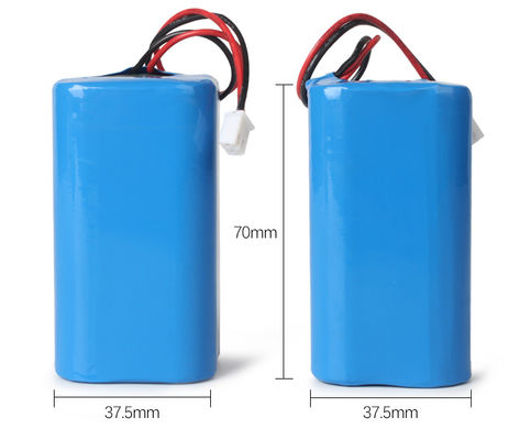 500 Cycles 14.8V 2500mAh 18650 Lithium Battery Pack 4S1P Rechargeable Battery for Solar Light and Power Tools