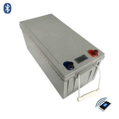 Remote Monitoring 12V 200Ah LiFePO4 Battery Pack with BMS and 2000 Cycle Life